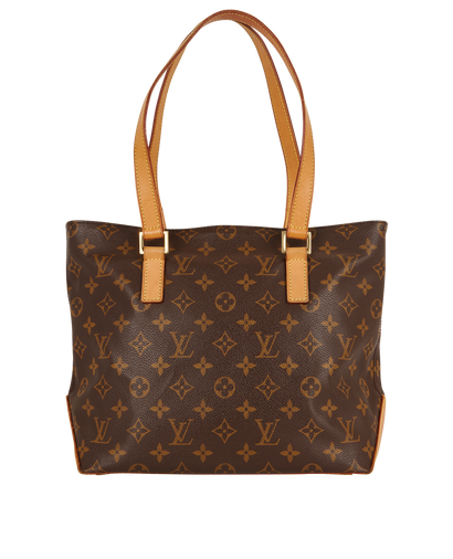 Cabas Piano Tote, &pound;850, Handbags, Brown, Coated Canvas, Front view